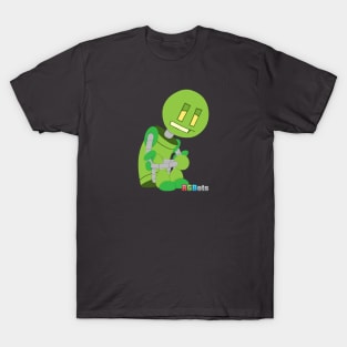 RGBots: Sad Green Robot T-Shirt